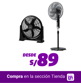 Ventiladores - Pedestal de 3 velocidades