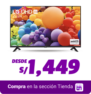 LG Smart TV 65"  - 
