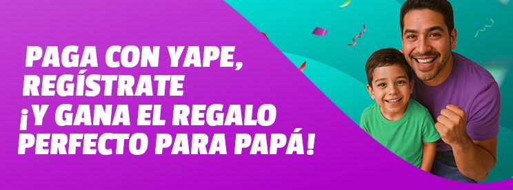 Engríe a Papá Comprando con Yape