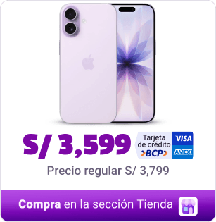 iPhone 17 | 256GB Chip físico + eSIM - 
