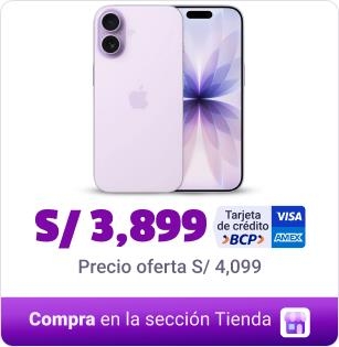 iPhone 17 | 256GB Chip físico + eSIM - 