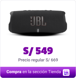 Parlante Bluetooth  JBL Charge 5 Negro - 
