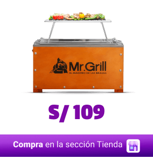 Caja china mini con parrilla - 
