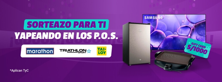 ¡Celebra este mundial y equípate como un campeón con Yape! - Marathon, Triathlon y Tai Loy