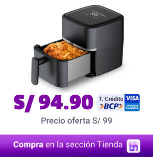 Freidora de aire digital 3L -