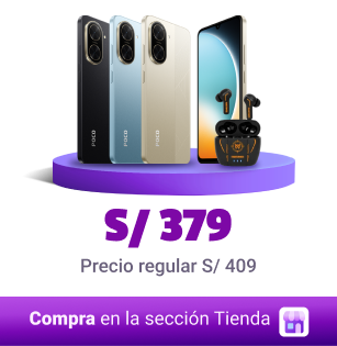 POCO C7 | 4GB RAM 128GB + Audífonos -
